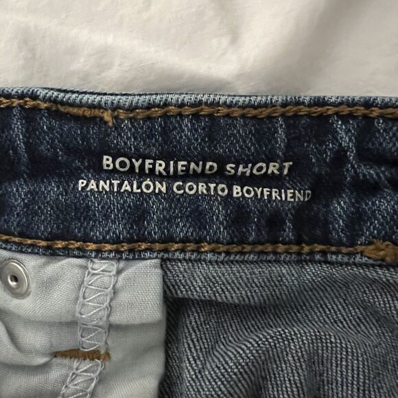 Plus Denim Boyfriend Shorts Women Stretch Size 22W Distressed Universal Threads - Picture 3 of 9